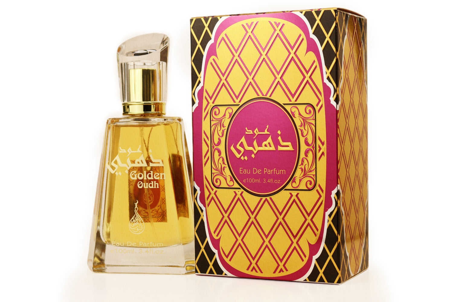 Golden Oudh Eau De Parfum, 3.4 oz 100ml by Deen & Noor.