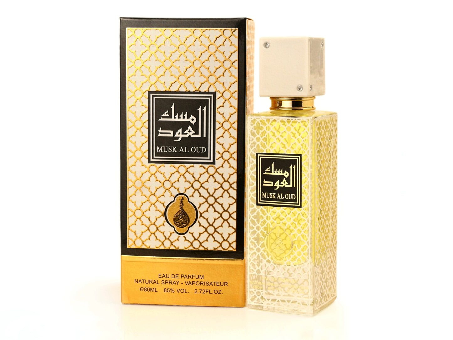 Musk Al oud Eau De parfum, 3.4 oz 100ml perfume